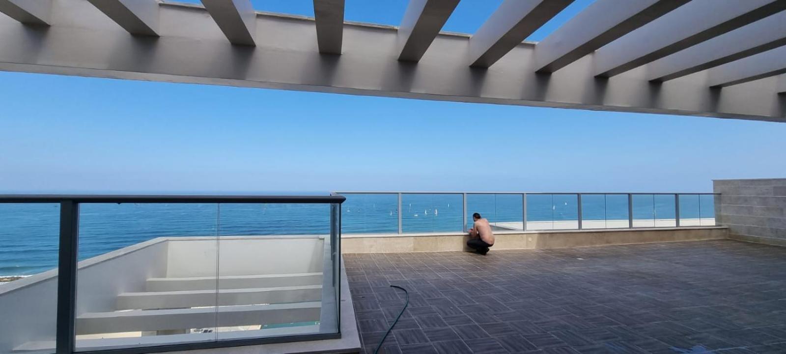 Appartement Penthouse Premium Ashkelon Sea Extérieur photo