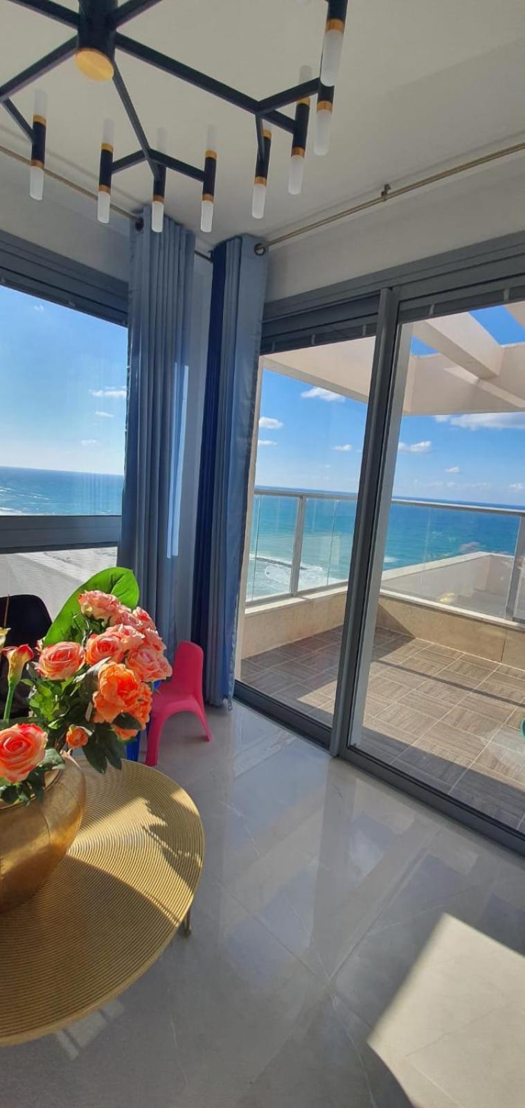 Appartement Penthouse Premium Ashkelon Sea Extérieur photo