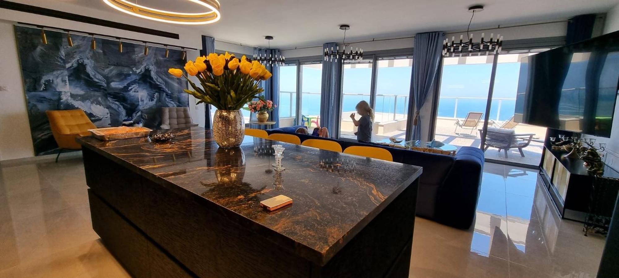 Appartement Penthouse Premium Ashkelon Sea Extérieur photo